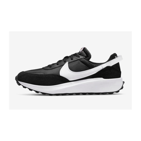 Nike Waffle Debut Low Top Mens Running Shoes Black White DH9522-001 NEW Multi Sz - Picture 4 of 7
